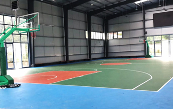 塑胶篮球场日常维护和注意事项